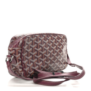 GOYARD Goyardine Sac Cap Vert Burgundy