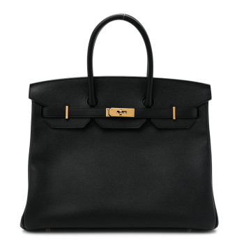 HERMES Epsom Birkin 35 Black
