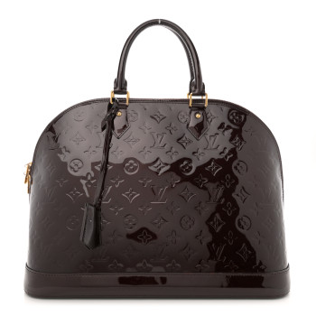 LOUIS VUITTON Vernis Alma GM Amarante