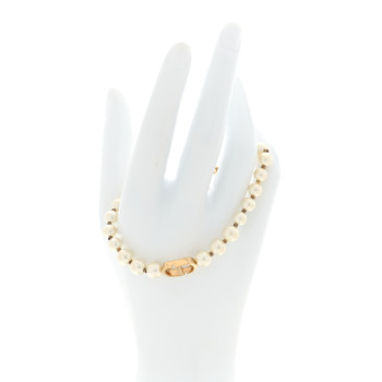 CHRISTIAN DIOR Pearl 30 Montaigne Bracelet Gold