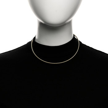 DAVID YURMAN 18K Yellow Gold 2.6mm Sculpted Cable Necklace