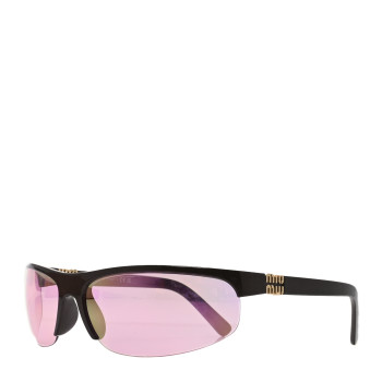 MIU MIU Acetate Mirror Miu Nocturne SMU A02 Sunglasses Cocoa Pink