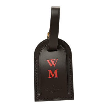LOUIS VUITTON Calfskin Luggage Tag  Ebene