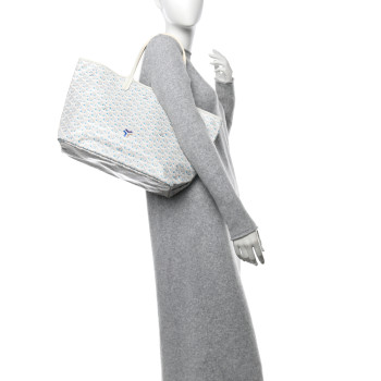 GOYARD Goyardine Saint Louis Claire Voie PM White Opaline