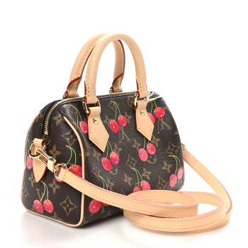 LOUIS VUITTON LV X TM Monogram Cerises Speedy Bandouliere 20