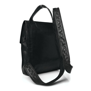 CHANEL Caviar Backpack Black
