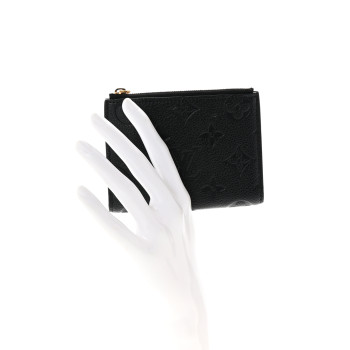 LOUIS VUITTON Empreinte Lisa Wallet Black