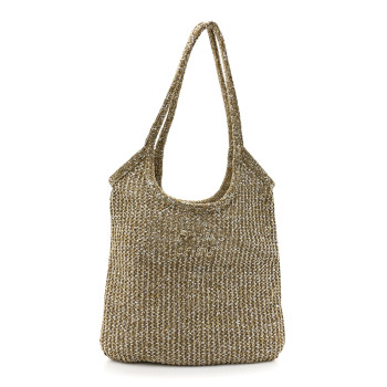 MIU MIU Sequin Mesh Ivy Bag Tundra