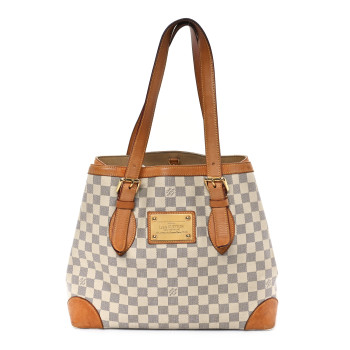 LOUIS VUITTON Damier Azur Hampstead MM