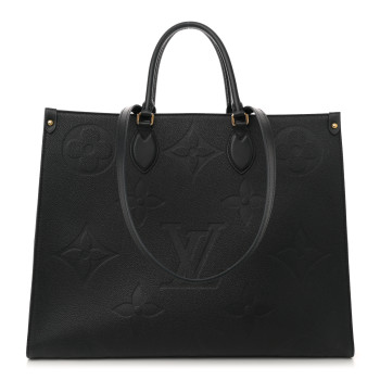 LOUIS VUITTON Empreinte Monogram Giant Onthego GM Black