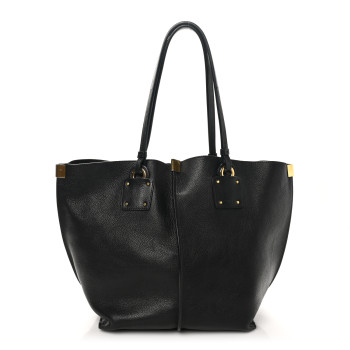 CHLOE Smooth Calfskin Medium Vick Tote Black