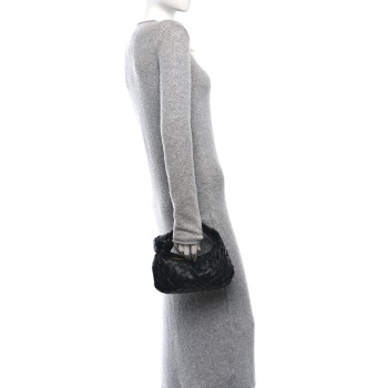 BOTTEGA VENETA Nappa Intrecciato Mini Jodie Black