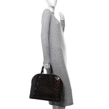 LOUIS VUITTON Vernis Alma GM Amarante