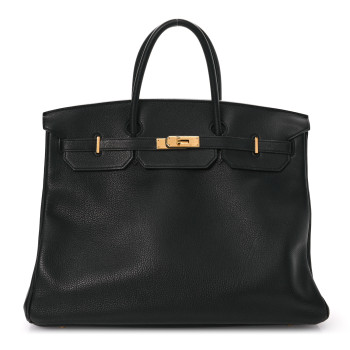 HERMES Togo Birkin 40 Black