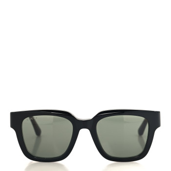 GUCCI Acetate Square Frame Web Sunglasses GG1670SK Tortoise