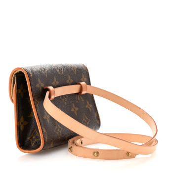 LOUIS VUITTON Monogram Pochette Florentine S