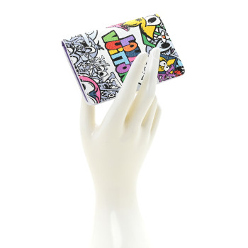 LOUIS VUITTON Monogram Comics Pocket Organizer Multicolor