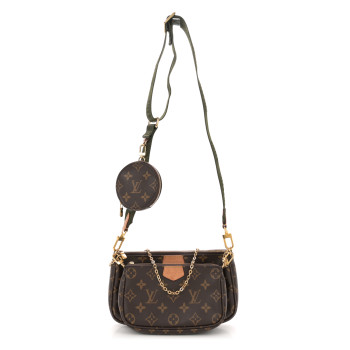 LOUIS VUITTON Monogram Multi Pochette Accessories Kaki LOUIS VUITTON Monogram Multi Pochette Accessories Kaki