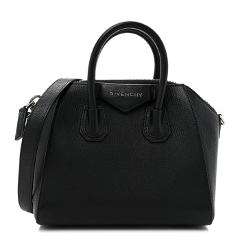 GIVENCHY Sugar Goatskin Mini Antigona Black