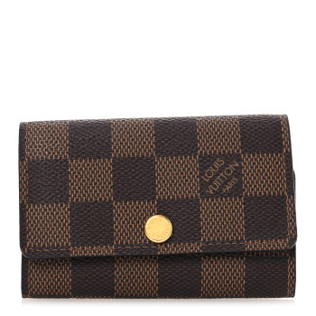 LOUIS VUITTON Damier Ebene Multicles 6 Key Holder
