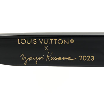 LOUIS VUITTON LV X YK Acetate Painted Dots Sunglasses Z1903E