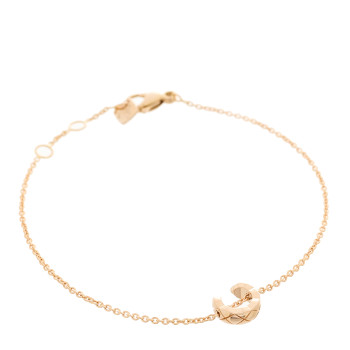 CHANEL 18K Beige Gold Coco Crush Station Bracelet