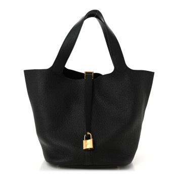 ◆希少◆VINTAGE◆【HERMES】2007*Picotin 18*シェーブル*バッグ HERMES Chevre Picotin 18 PM Rose Shocking Vert Anise 409302
