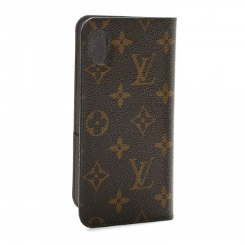 LOUIS VUITTON - LOUIS VUITTON  ルイ ヴィトン　iPhone XR フォリオ Genuine Louis Vuitton folio phone case for iPhone XR or