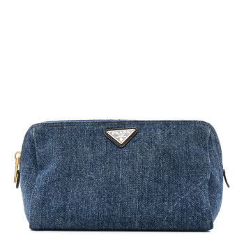 PRADA Denim Cosmetic Pouch