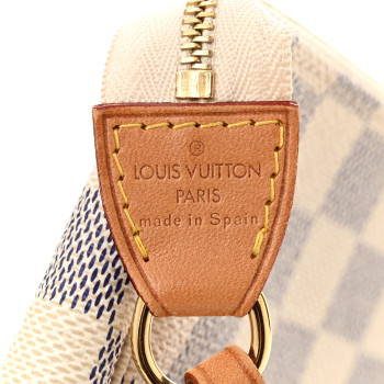 LOUIS VUITTON Damier Azur Pochette Accessories 1654227