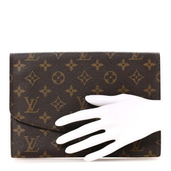 LOUIS VUITTON Monogram Pochette Rabat Clutch