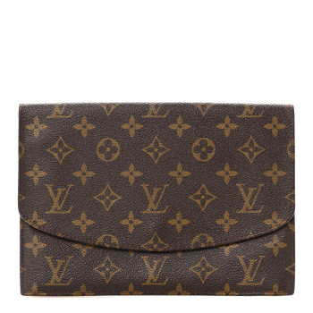 LOUIS VUITTON Monogram Pochette Rabat Clutch