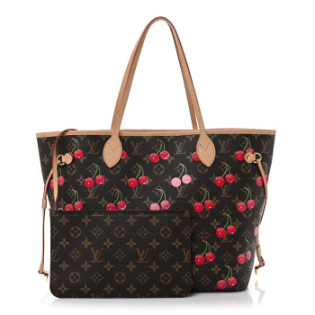 LOUIS VUITTON LV X TM Monogram Cerises Neverfull MM