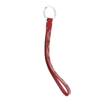 GOYARD Goyardine Sesame Key Holder Red