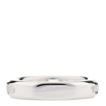TIFFANY Sterling Silver Makers Narrow Slice Ring 52 6