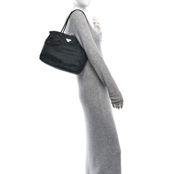 PRADA Tessuto City Tote Black