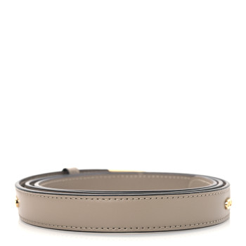FENDI Vitello King Fendi O'Lock 2CM Belt 95 38 Tortora
