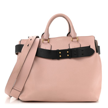 BURBERRY Marais Calfskin Medium Belt Bag Pale Ash Rose