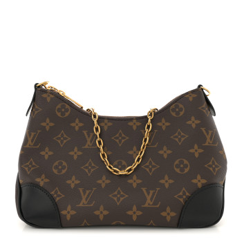 LOUIS VUITTON Monogram Boulogne NM Black