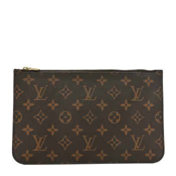 LOUIS VUITTON Monogram Neverfull MM GM Pochette