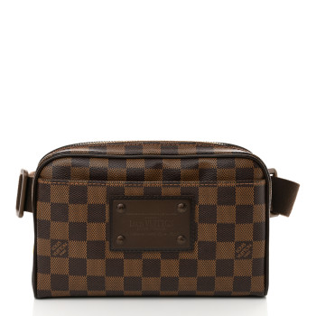 LOUIS VUITTON Damier Ebene Brooklyn Bum Bag