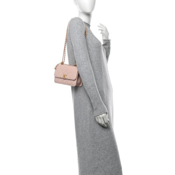 CHANEL Calfskin Quilted Mini Perfect Fit Flap Light Pink
