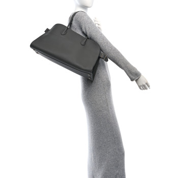 THE ROW Grained Calfskin EW Margaux Timouse Grey