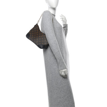 LOUIS VUITTON Monogram Boulogne NM Black