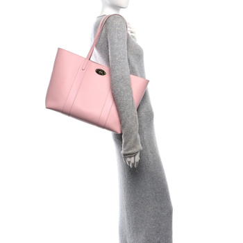 MULBERRY Small Classic Grain Bayswater Tote Powder Pink