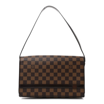 LOUIS VUITTON Damier Ebene Tribeca Long