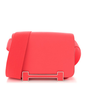 HERMES Chevre Mysore Geta Rose Texas