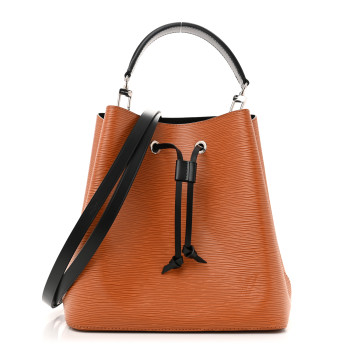 LOUIS VUITTON Epi Neonoe MM Cipango Black