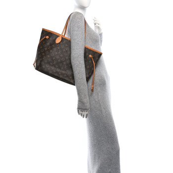 LOUIS VUITTON Monogram Neo Neverfull MM Pivoine