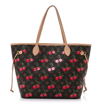LOUIS VUITTON LV X TM Monogram Cerises Neverfull MM